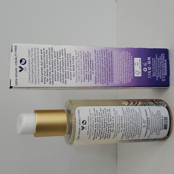 Pacifica Cosmic Hemp Face Wash and Face Cream Bundle NIB - Picture 2 of 8